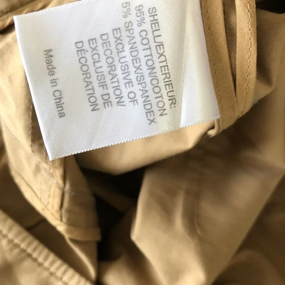 Tory Burch beige Capri pants 10